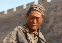 1910年，长武县集市上示众的犯人