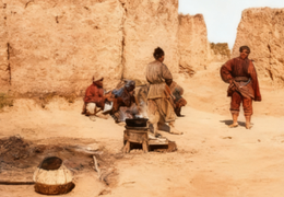 1910年代长武北关畜牧市场