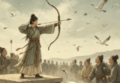 樊梨花将台山点兵
