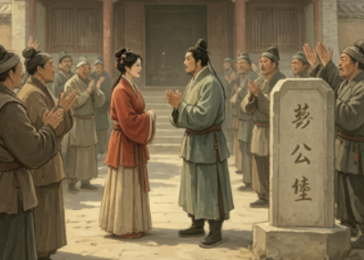长武民间故事：彭按院巧断嫣婷案