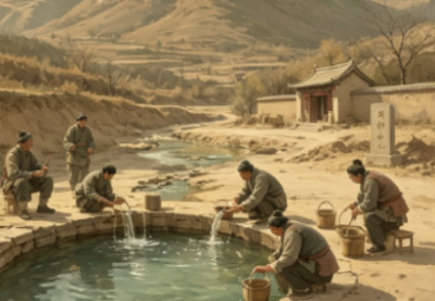 马鞍山与马刨泉，左丘明黑河川遗踪